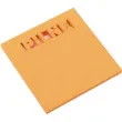 karteczki samoprzylepne z wycieciem pilne pomaranczowe d rect 75 x 75 mm 50 kartek