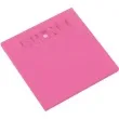 karteczki samoprzylepne z wycieciem pilne rozowe d rect 75 x 75 mm 50 kartek