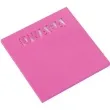 karteczki samoprzylepne z wycieciem uwaga rozowe d rect 75 x 75 mm 50 kartek