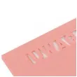 karteczki samoprzylepne z wycieciem uwaga rozowe jasne d rect 75 x 75 mm 50 kartek