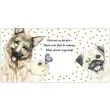 kartka okolicznosciowa urodziny pieski henry 15 x 15 cm
