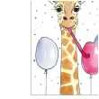 kartka okolicznosciowa urodziny zyrafy henry a5