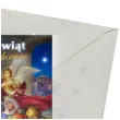 kartka okolicznosciowa z oplatkiem wesolych swiat trzej krolowie wzor 6 maki b6