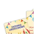 karty do gry zabawa dla dzieci zadania zwierzeta prezent na urodziny 8 6x5 4 cm 21 szt