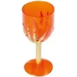 kielich dlon szkieletora halloween pomaranczowy guirca 18 cm