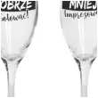kieliszki do szampana dobrze mniej szklane bgtech 170 ml 2 szt