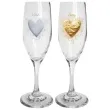 kieliszki do szampana slubne serca szklane bgtech 190 ml 2 szt