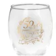 kieliszki do wina 50 rocznica slubu szklane bgtech 220 ml 2 szt