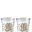 kieliszki do wodki 18 urodziny szklane bgtech 35 ml 4 szt