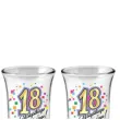 kieliszki do wodki 18 urodziny szklane bgtech 35 ml 4 szt