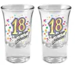 kieliszki do wodki 18 urodziny szklane bgtech 35 ml 4 szt