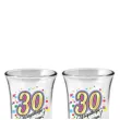 kieliszki do wodki 30 urodziny szklane bgtech 35 ml 4 szt