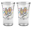kieliszki do wodki 40 urodziny szklane bgtech 35 ml 4 szt