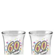kieliszki do wodki 60 urodziny szklane bgtech 35 ml 4 szt