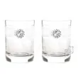 kieliszki do wodki z rozetka 2 szt