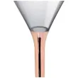 kieliszki jednorazowe martini aperitif rosegold chrom goldplast 185 ml 10 szt