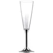 kieliszki jednorazowe szampan classic srebrny chrom goldplast 160 ml 6 szt