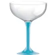 kieliszki jednorazowe szampan classic turkusowe goldplast 205 ml 10 szt