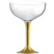 kieliszki jednorazowe szampan classic zloty goldplast 205 ml 10 szt