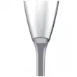 kieliszki jednorazowe szampan long szare goldplast 120 ml 10 szt