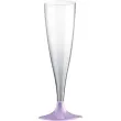 kieliszki jednorazowe szampan premium liliowe goldplast 140 ml 10 szt