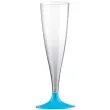 kieliszki jednorazowe szampan premium turkusowe goldplast 140 ml 10 szt