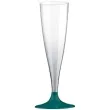 kieliszki jednorazowe szampan premium zielone goldplast 140 ml 10 szt