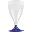 kieliszki jednorazowe wino claassic niebieskie goldplast 200 ml 10 szt