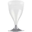 kieliszki jednorazowe wino claassic szare goldplast 200 ml 10 szt