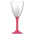kieliszki jednorazowe wino classic rozowe koralowe goldplast 180 ml 10 szt
