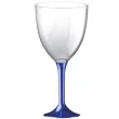kieliszki jednorazowe wino xl granatowe transparentne goldplast 300 ml 10 szt