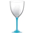 kieliszki jednorazowe wino xl turkusowe goldplast 300 ml 10 szt
