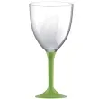 kieliszki jednorazowe wino xl zielone jasne goldplast 300 ml 10 szt