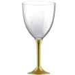 kieliszki jednorazowe wino xl zlote goldplast 300 ml 10 szt