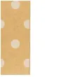 kieszonka na sztucce biale kropki bezowa arpex 8 5 x 20 cm 6 szt