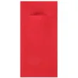 kieszonka na sztucce classic czerwona santex 40 cm 12 szt
