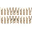 klamerki drewniane 3 0 cm naturalne 20 szt