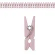 klamerki drewniane rozowy jasny santex 2 5 cm 24 szt
