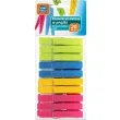 klamerki na pranie w prazki mix plastikowe ravi 20 szt