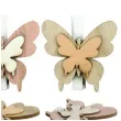 klamerki ozdobne pastelowe motylki titanum 6 szt