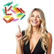 klamerki plastikowe kolorowy mix 3 4 cm godan 20 szt