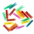 klamerki plastikowe kolorowy mix 3 4 cm godan 20 szt