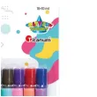 klej z brokatem zestaw craft mix xl craft fun 10 ml 16 szt