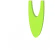 kolczyki elipsy neonowe zielone 15x50 mm