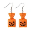 kolczyki halloween cukierki dynie