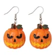 kolczyki halloween straszne dynie