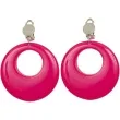 kolczyki kolka neonowe rozowe widmann