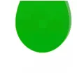 kolczyki lezki classic zielone 30x45 mm
