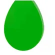 kolczyki lezki classic zielone 30x45 mm