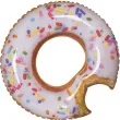 kolo do plywania nadgryziony donut kolorowy ootb